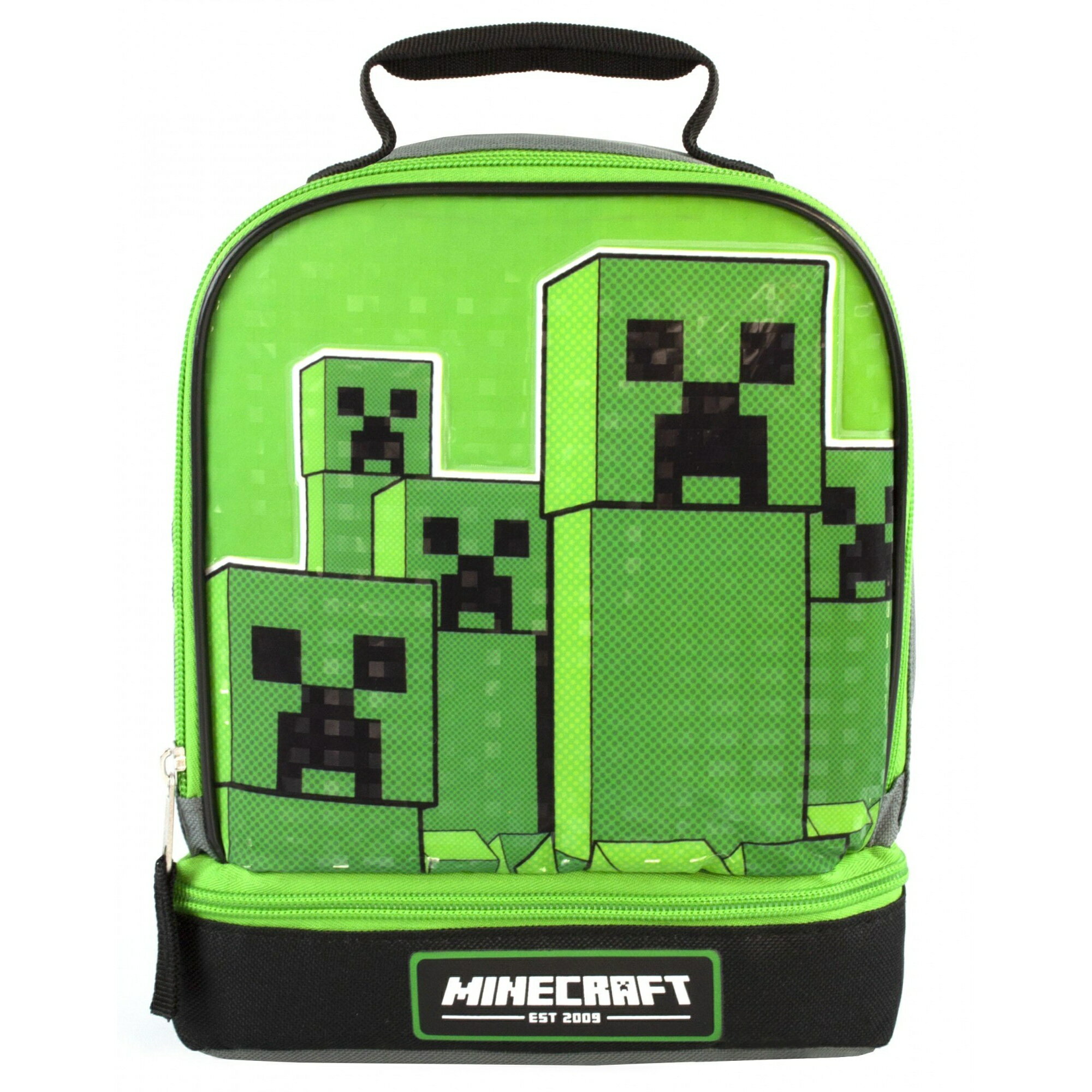 Rakuten - (マインクラフト) Minecraft オフィシャル商品 ファスナー ランチバッグ クリーパー お弁当入れ かばん 【海外通販】