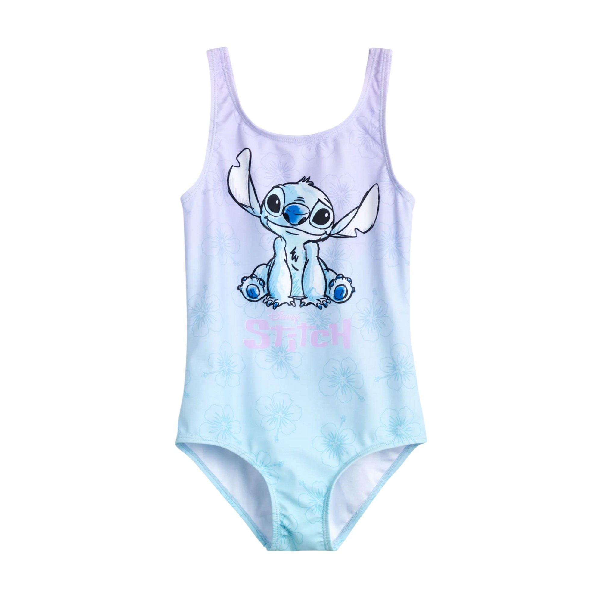 乐天商城 - (リロ・アンド・スティッチ) Lilo & Stitch オフィシャル商品 キッズ・子供 ガールズ 水着 スティッチ ワンピース スイムウェア 【海外通販】