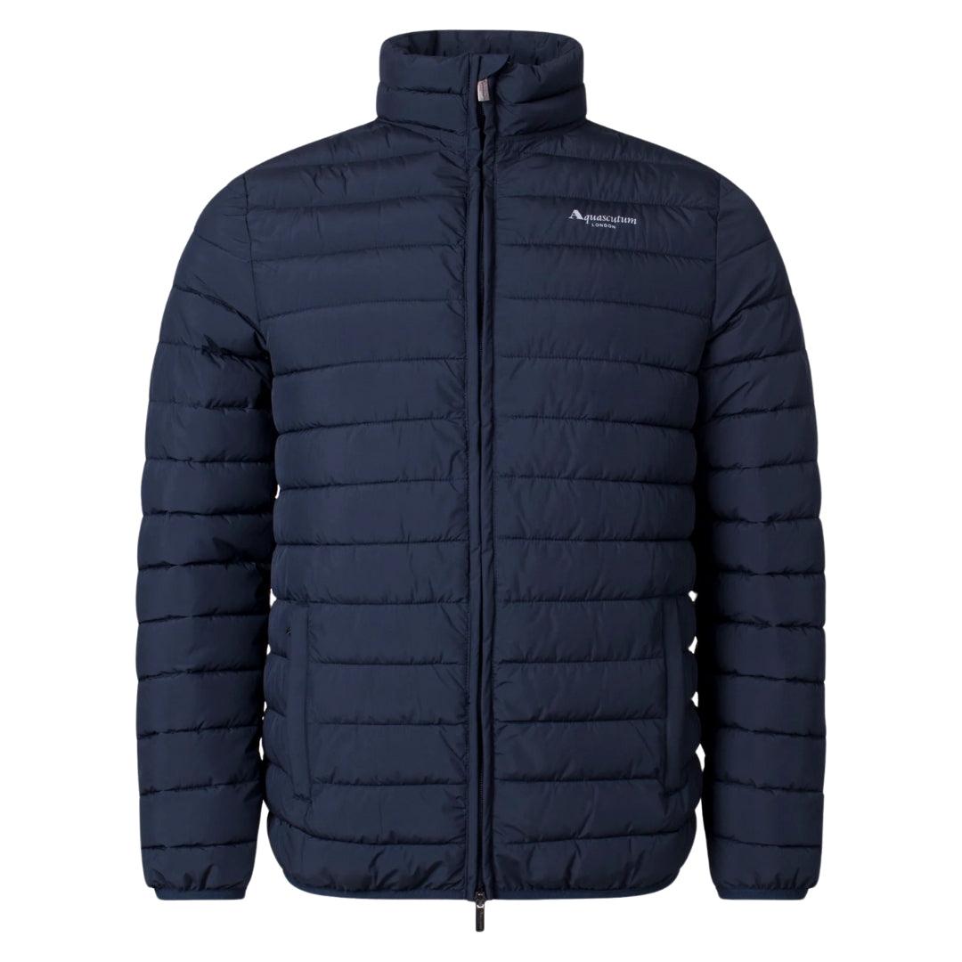 (アクアスキュータム) Aquascutum メンズ モックネック 中綿ジャケット パフジャケット アウター 【海外通販】