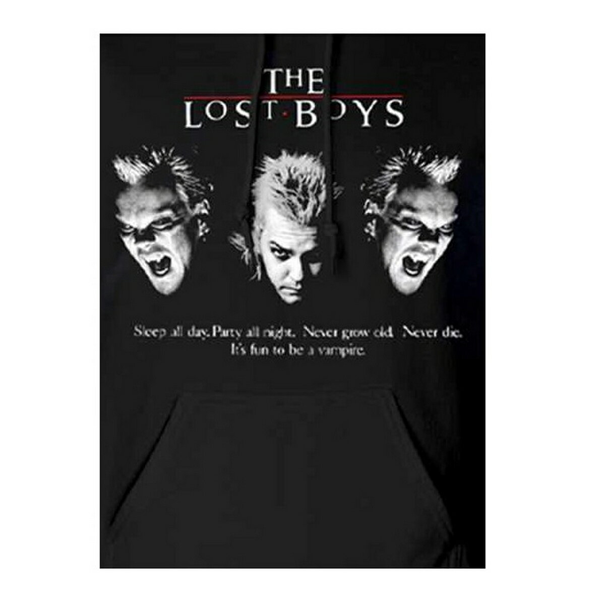 (ロストボーイ) The Lost Boys オフィシャル商品 ユニセックス David Triptych パーカー フード付き トレーナー 【海外通販】