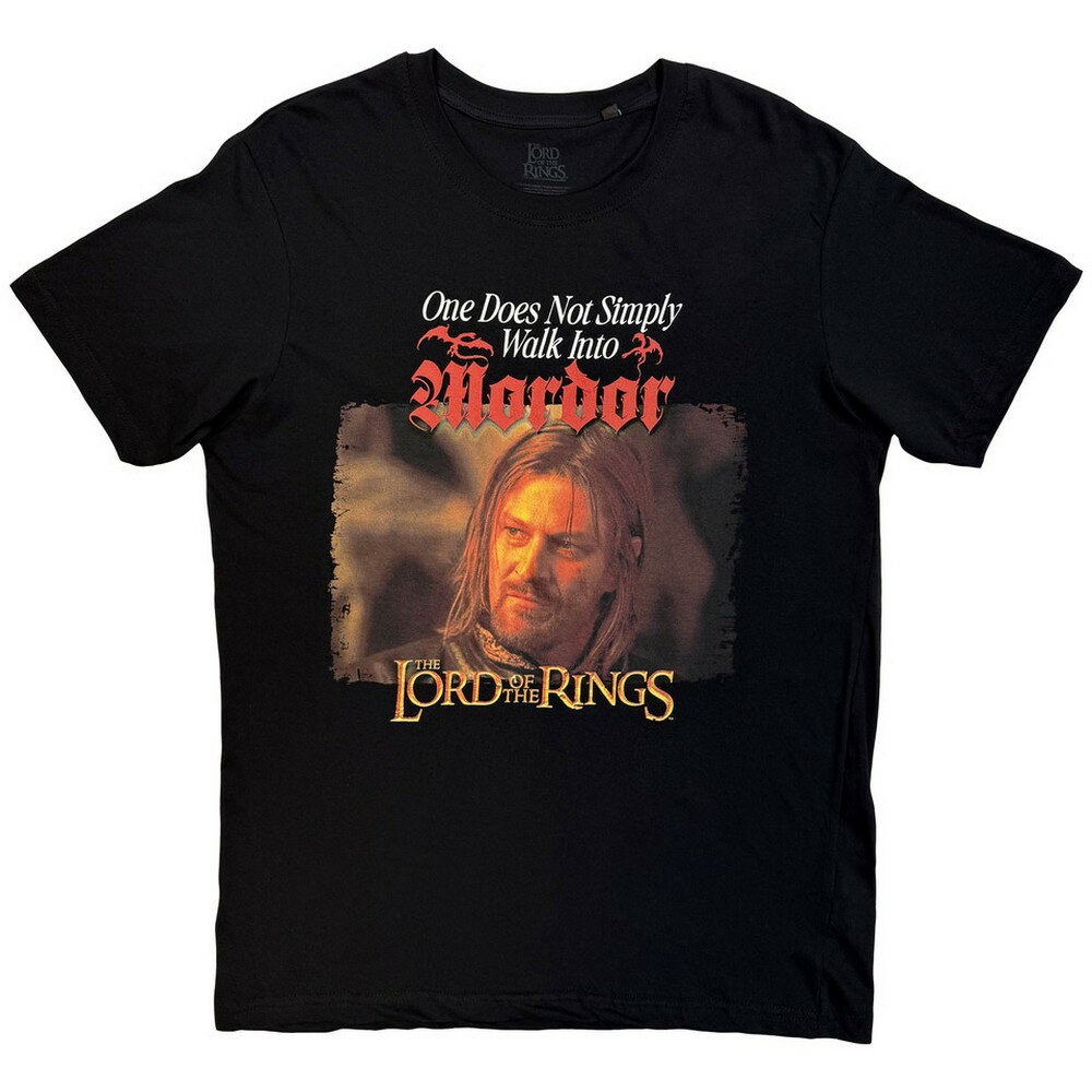 (ロード・オブ・ザ・リング) The Lord Of The Rings オフィシャル商品 ユニセックス Mordor Medieval Tシャツ 半袖 トップス 