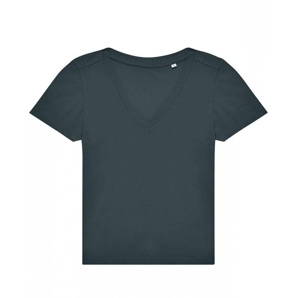 (ビー・アンド・シー) B&C レディース #E150 Vネック 半袖 Tシャツ トップス 【海外通販】