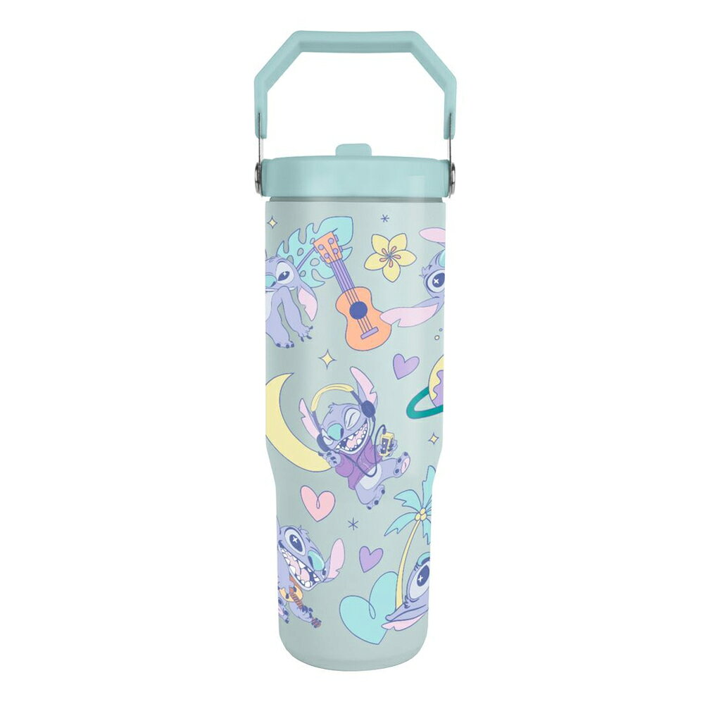 (リロ・アンド・スティッチ) Lilo and Stitch オフィシャル商品 キッズ・子供用 ドリンクボトル ウォーターボトル 水筒 880ml 【海外通販】