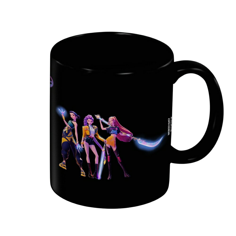 (KPOPガールズ! デーモン・ハンターズ) K-Pop Demon Hunters オフィシャル商品 ハントリックス マグ マグカップ コップ 【海外通販】