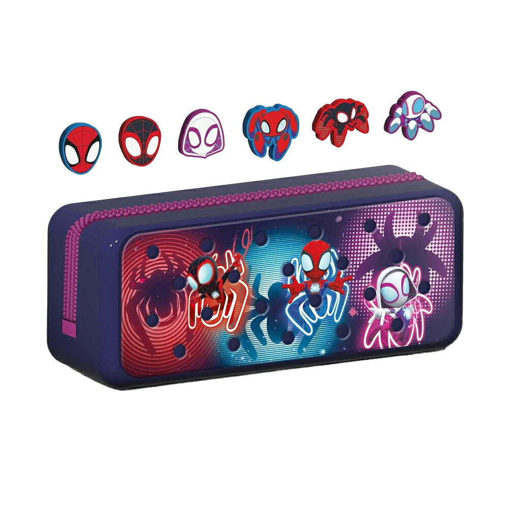 (スパイディとすごいなかまたち) Spidey And His Amazing Friends オフィシャル商品 暗いところで光る シリコン ペンケース 筆箱 【海外通販】