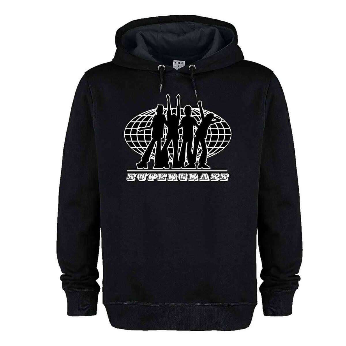 乐天商城 - (アンプリファイド) Amplified オフィシャル商品 ユニセックス Supergrass スーパーグラス パーカー 25th Anniversary フード付き トレーナー 【海外通販】