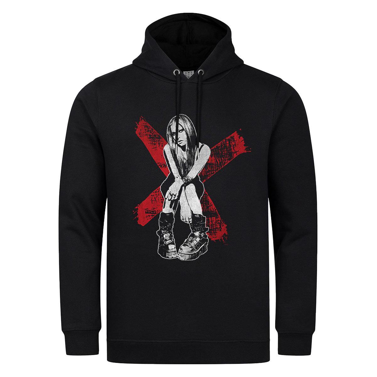 (アンプリファイド) Amplified オフィシャル商品 ユニセックス Avril Lavigne アヴリル ラヴィーン パーカー Under My Skin フード付き トレーナー 【海外通販】