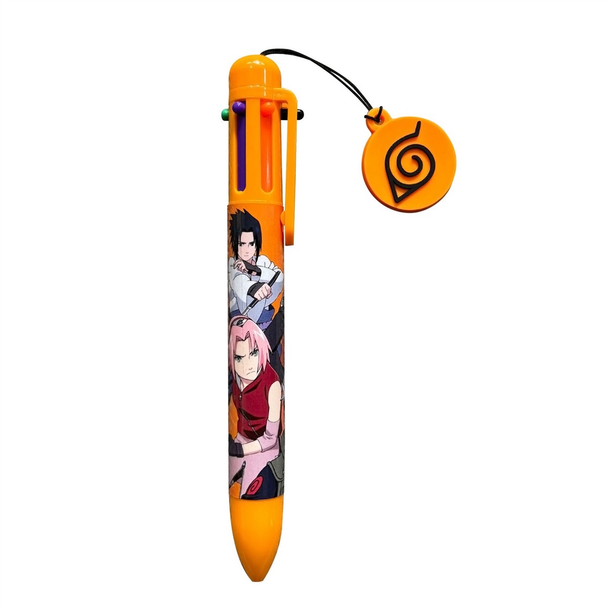 (ナルト) Naruto オフィシャル商品 キッズ・子供用 キャラクター 多色ボールペン 【海外通販】