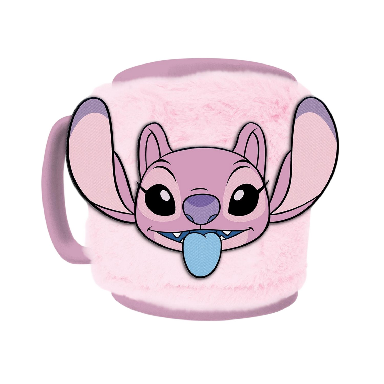 (リロ・アンド・スティッチ) Lilo and Stitch オフィシャル商品 エンジェル ふかふか キャラクター マグ マグカップ コップ 440ml 【海外通販】