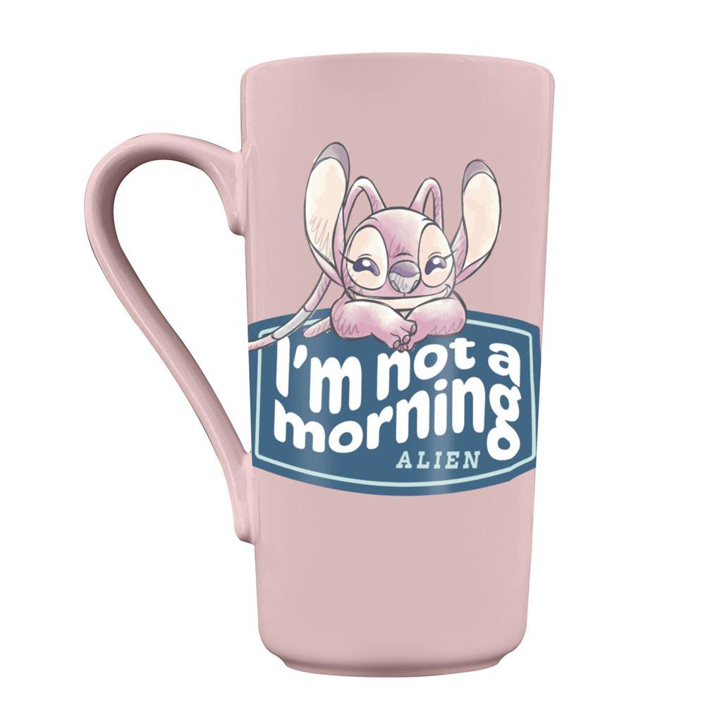 (リロ・アンド・スティッチ) Lilo and Stitch オフィシャル商品 I'm Not A Morning Alien マグ マグカップ コップ 470ml 【海外通販】