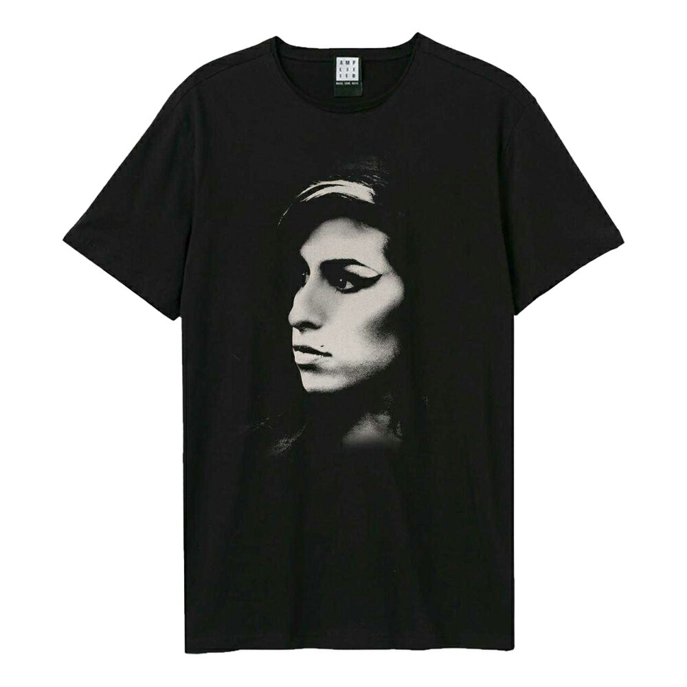 (アンプリファイド) Amplified オフィシャル商品 ユニセックス Amy Winehouse エイミー・ワインハウス Tシャツ Tonal Pose 半袖 カットソー トップス 【海外通販】