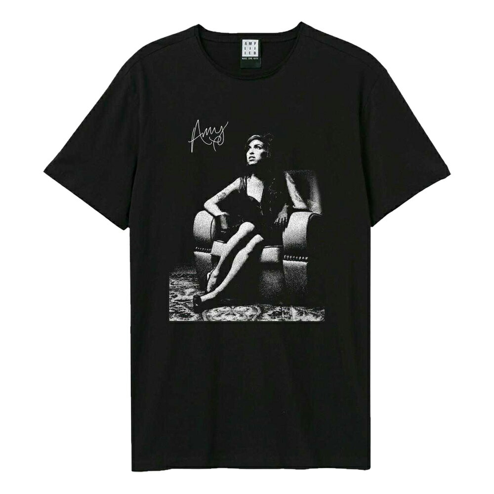 (アンプリファイド) Amplified オフィシャル商品 ユニセックス Amy Winehouse エイミー・ワインハウス Tシャツ Queen Of Camden 半袖 【海外通販】