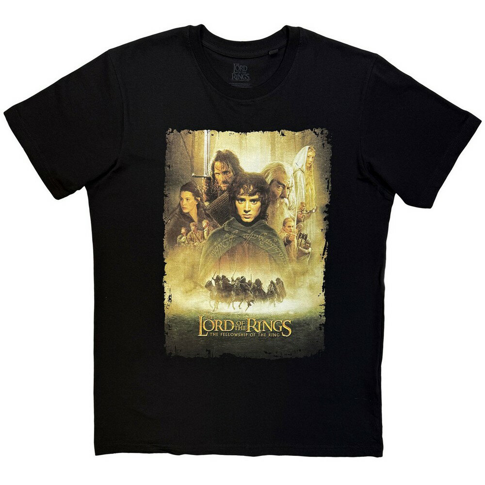 Rakuten - (ロード・オブ・ザ・リング) The Lord Of The Rings オフィシャル商品 ユニセックス Fellowship Homage Tシャツ 半袖 トップス 【海外通販】