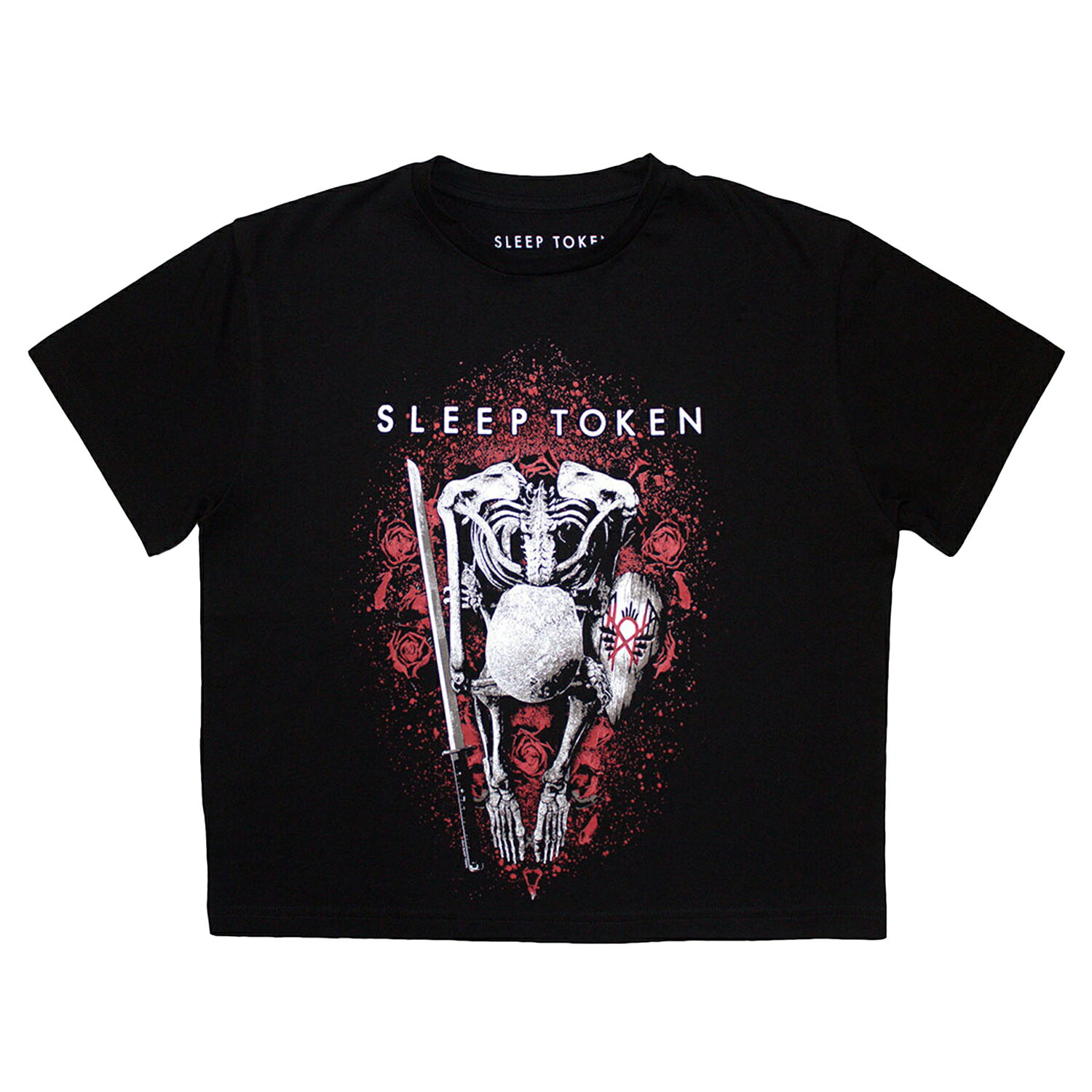 (スリープ・トークン) Sleep Token オフィシャル商品 レディース The Love You Want Tシャツ クロップ丈 半袖 トップス 【海外通販】