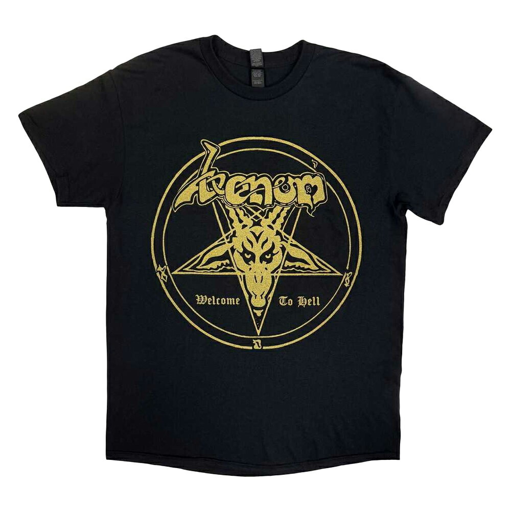 (ヴェノム) Venom オフィシャル商品 ユニセックス Welcome To Hell Tシャツ バックプリント 半袖 トップス 【海外通販】