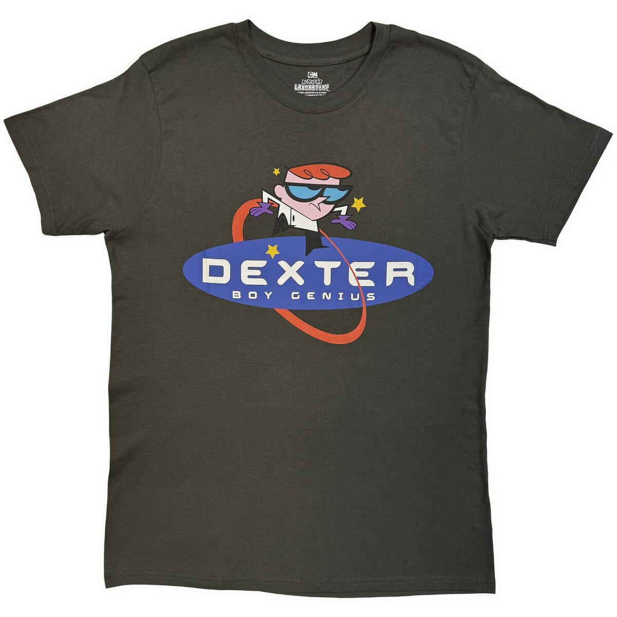 (デクスターズラボ) Dexters Laboratory オフィシャル商品 ユニセックス Boy Genius Tシャツ 半袖 トップス 【海外通販】