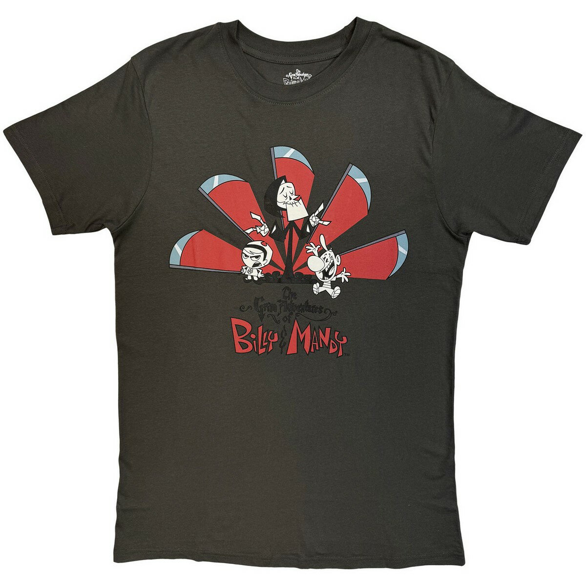 (ビリー&マンディ) The Grim Adventures Of Billy & Mandy オフィシャル商品 ユニセックス ロゴ Tシャツ 半袖 トップス 【海外通販】