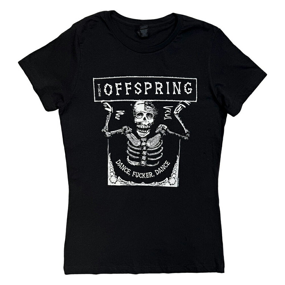 (オフスプリング) The Offspring オフィシャル商品 レディース Dance Fucker Dance Tシャツ 半袖 トップス 【海外通販】