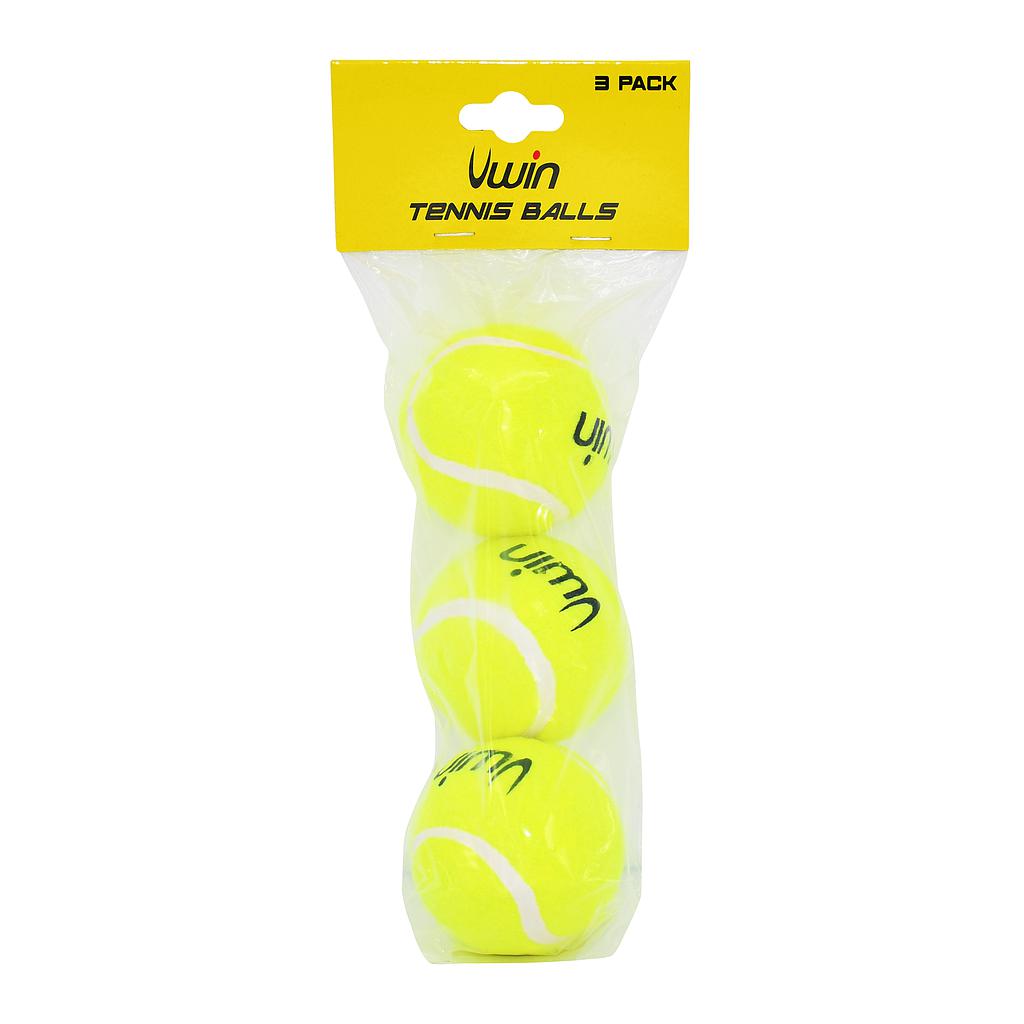(ユーウィン) Uwin Trainer テニスボール ボール スポーツ用品 (3個組) 【海外通販】