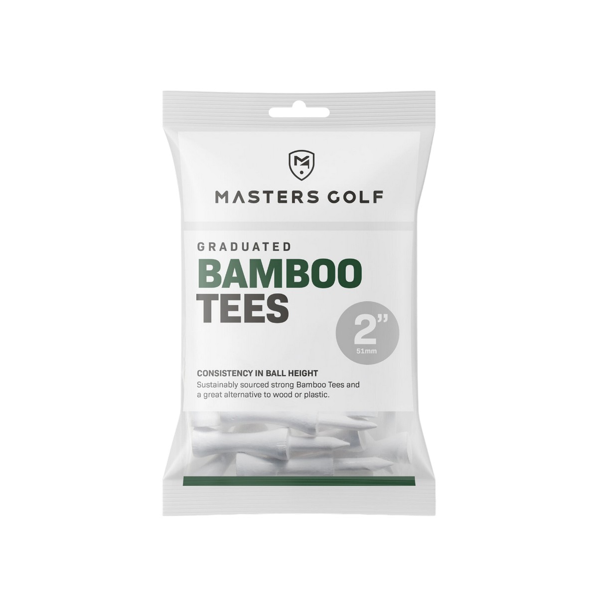 (マスターズ) Masters バンブー グラデュエーテッド ゴルフティー ティー ステップ...