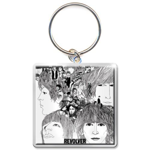 (ビートルズ) The Beatles オフィシャル商品 Revolver キーリング アルバム フォトプリント キーホルダー 【海外通販】