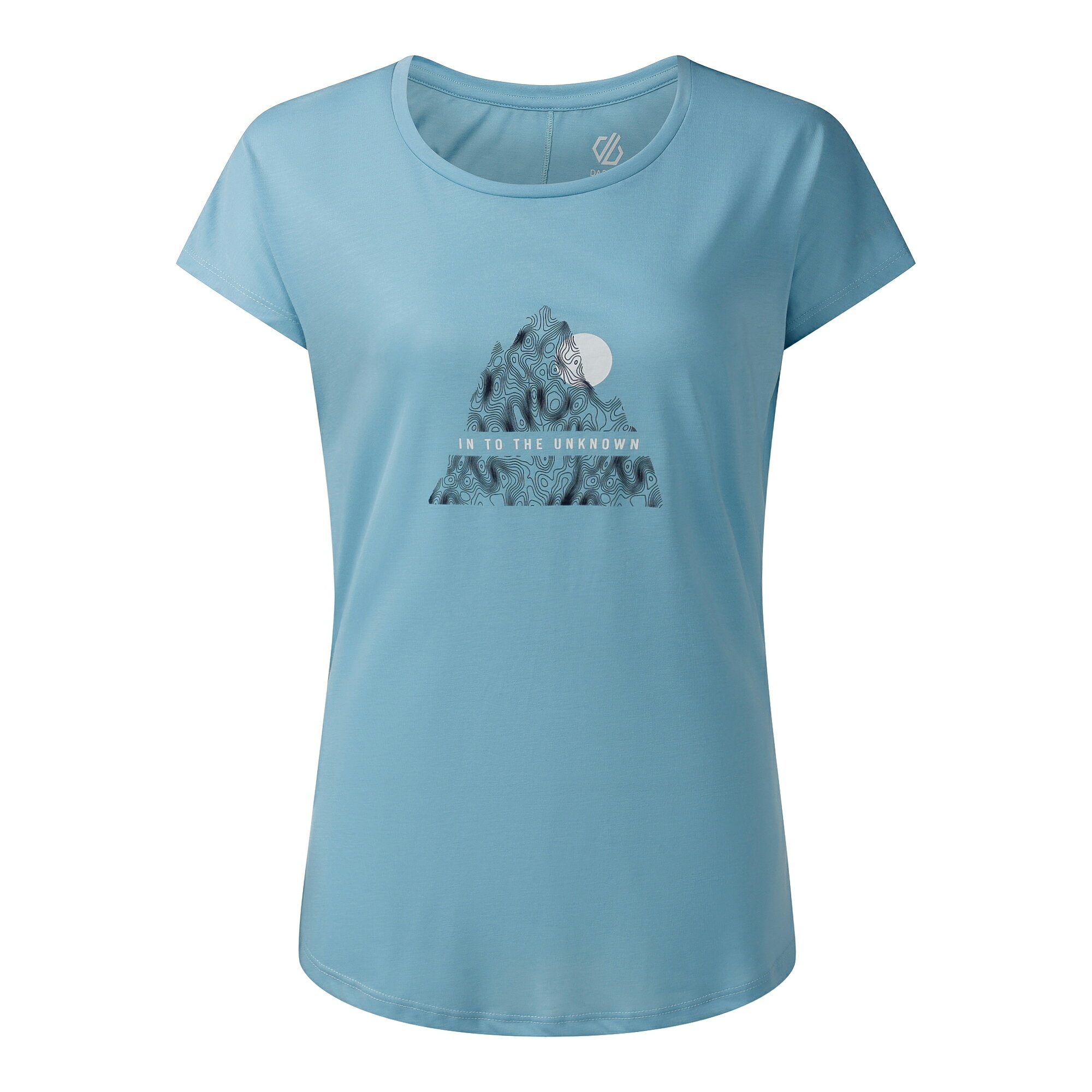 Rakuten - (デア・トゥー・ビー) Dare 2B レディース Serenity Abstract Mountain プリント 半袖 Tシャツ トップス 【海外通販】