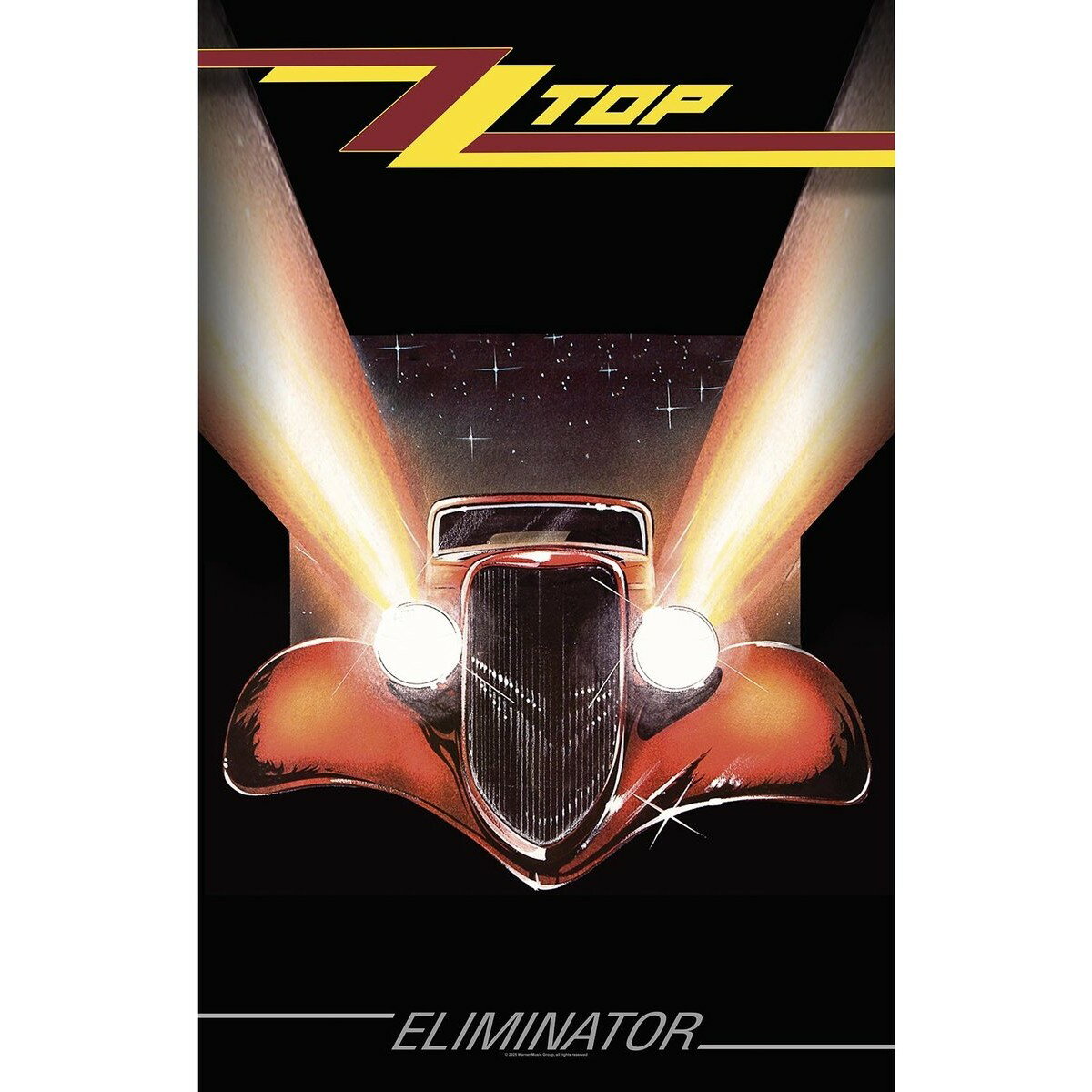 (ZZトップ) ZZ Top オフィシャル商品 Eliminator テキスタイルポスター 布製 ポスター 【海外通販】
