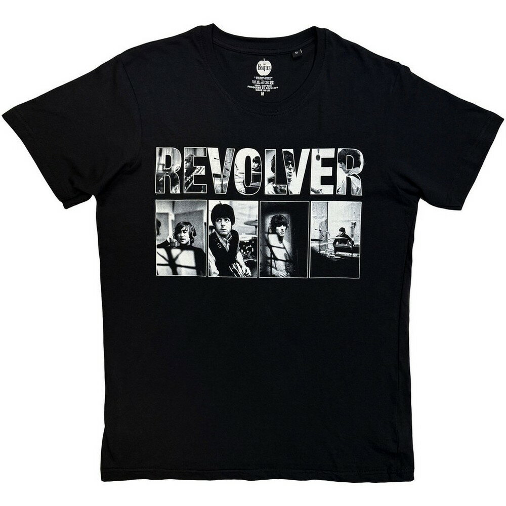 (ビートルズ) The Beatles オフィシャル商品 ユニセックス Revolver Portraits Tシャツ 半袖 トップス 【海外通販】