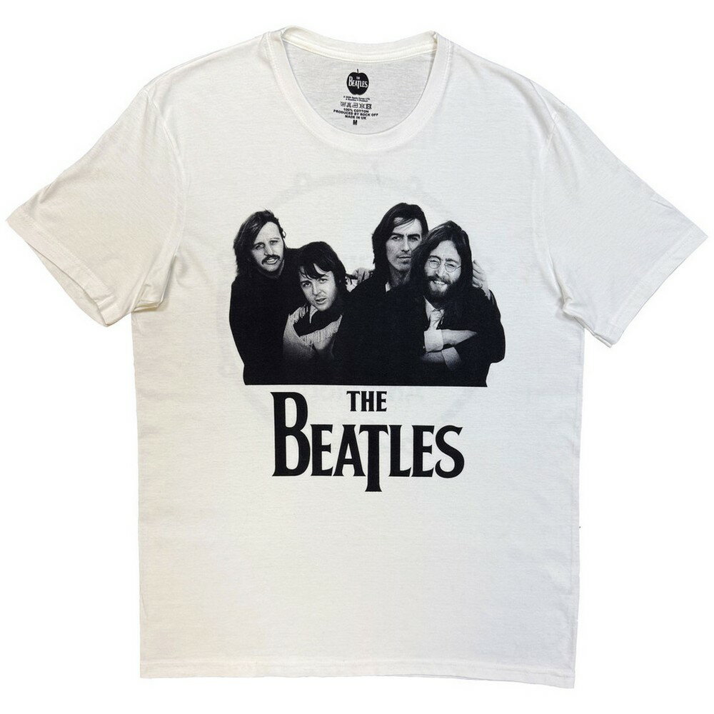 (ビートルズ) The Beatles オフィシャル商品 ユニセックス Anthology Group Photo Tシャツ バックプリント 半袖 トップス 【海外通販】