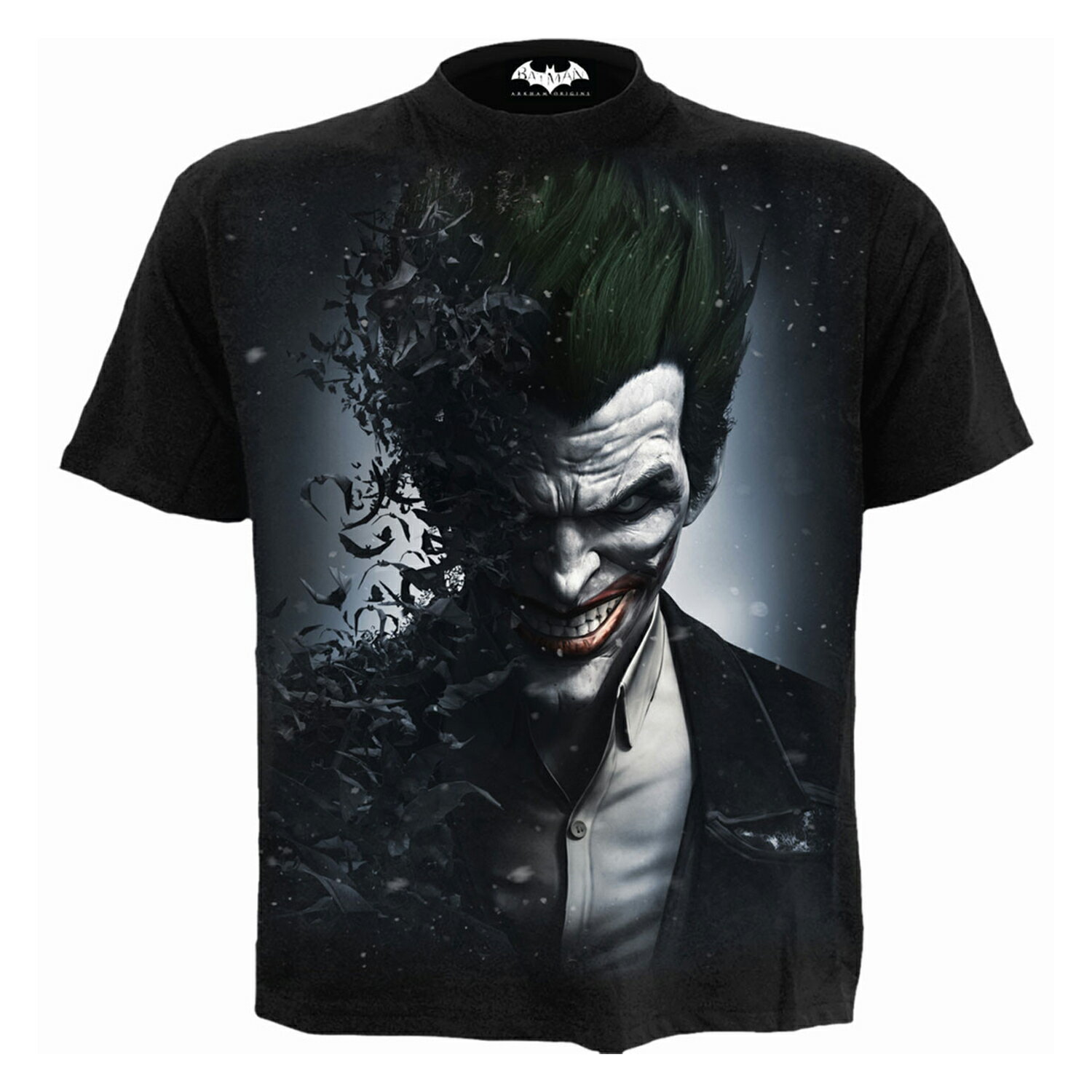 乐天商城 - (DCコミックス) DC Comics オフィシャル商品 ユニセックス Batman & Joker Tシャツ バックプリント 半袖 トップス 【海外通販】