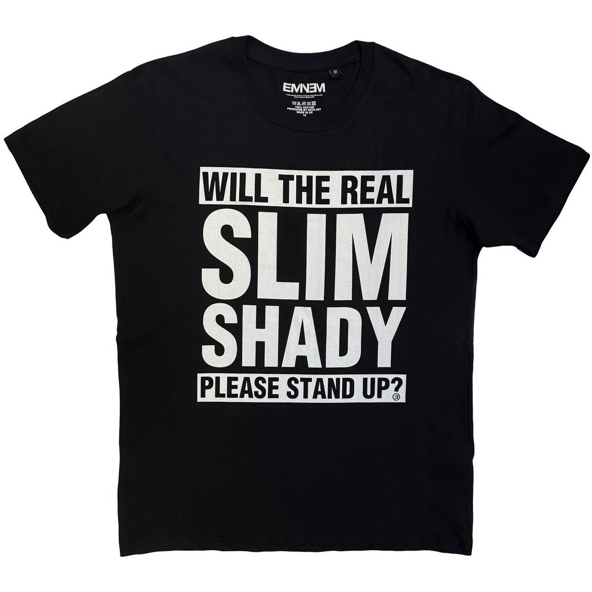 Rakuten - (エミネム) Eminem オフィシャル商品 ユニセックス Please Stand Up Tシャツ 半袖 トップス 【海外通販】