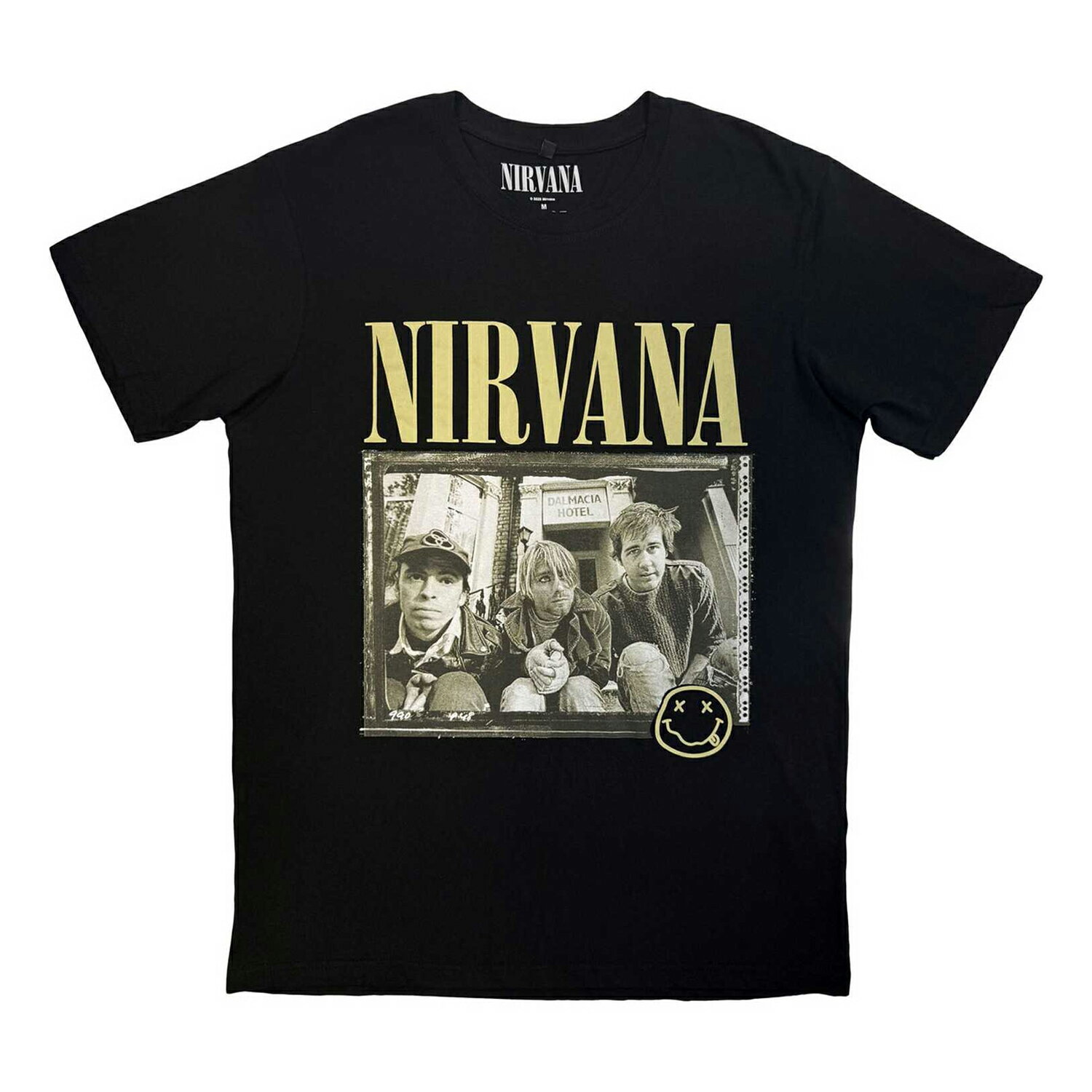 Rakuten - (ニルヴァーナ) Nirvana オフィシャル商品 ユニセックス Nevermind '91 Tシャツ ホテル フォト 半袖 トップス 【海外通販】