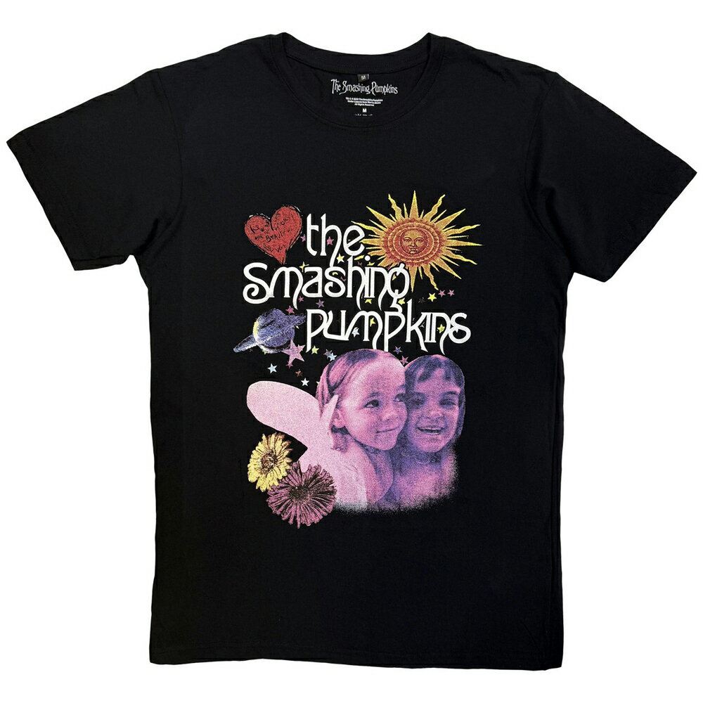 (スマッシング・パンプキンズ) The Smashing Pumpkins オフィシャル商品 ユニセックス Celestial Collage Tシャツ 半袖 トップス 