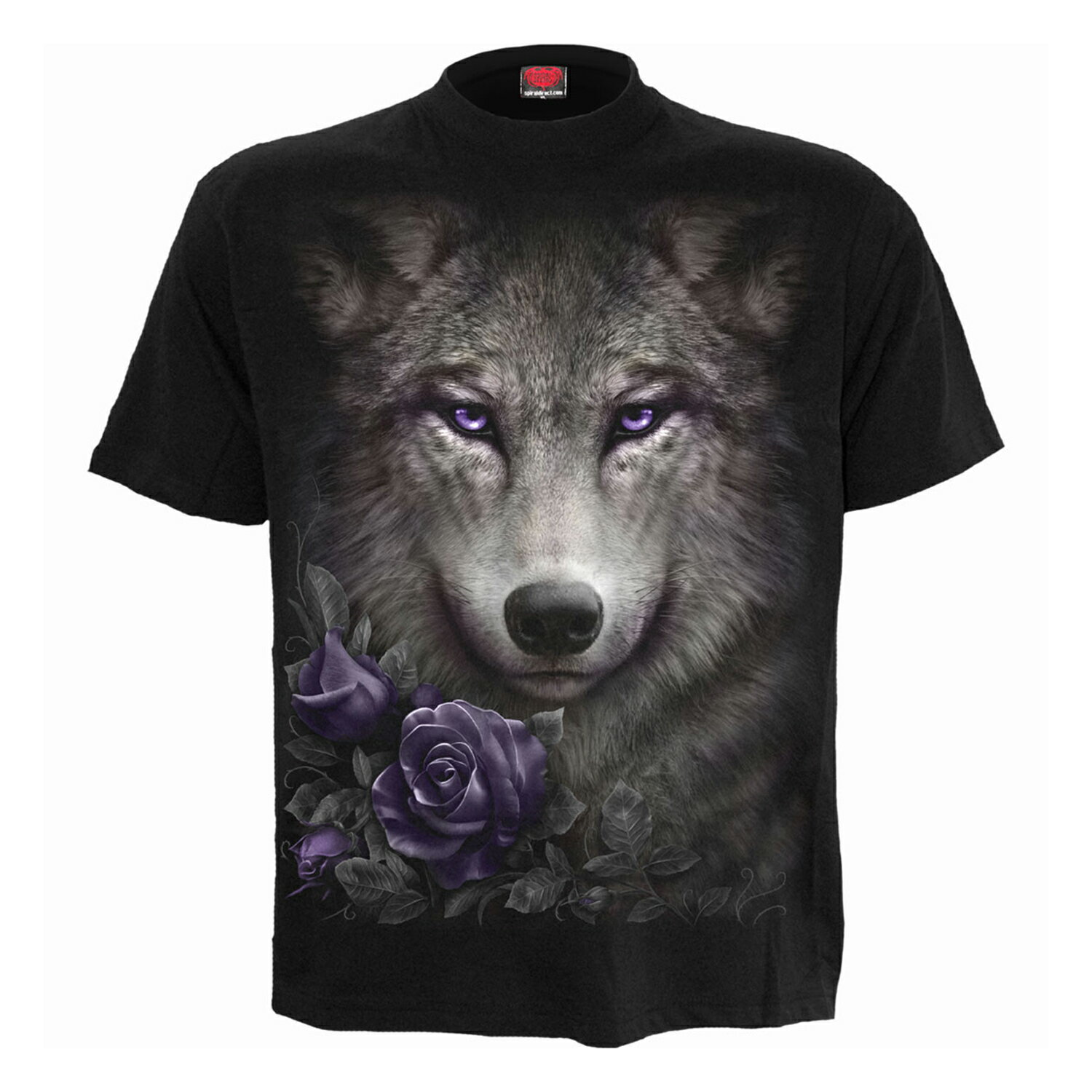 Rakuten - (スパイラルダイレクト) Spiral Direct ユニセックス Wolf Roses Tシャツ 半袖 トップス 【海外通販】