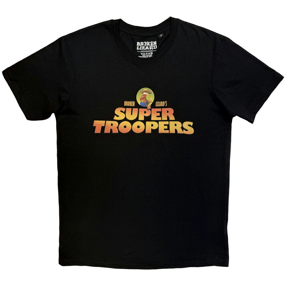 (ブロークン・リザード) Broken Lizard オフィシャル商品 ユニセックス Super Troopers Tシャツ 半袖 トップス 【海外通販】