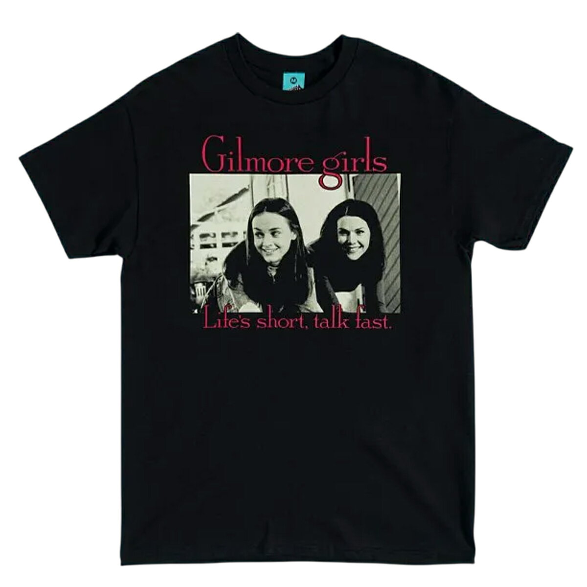 (ギルモア・ガールズ) Gilmore Girls オフィシャル商品 ユニセックス Life's Short Talk Fast 半袖 Tシャツ トップス 【海外通販】