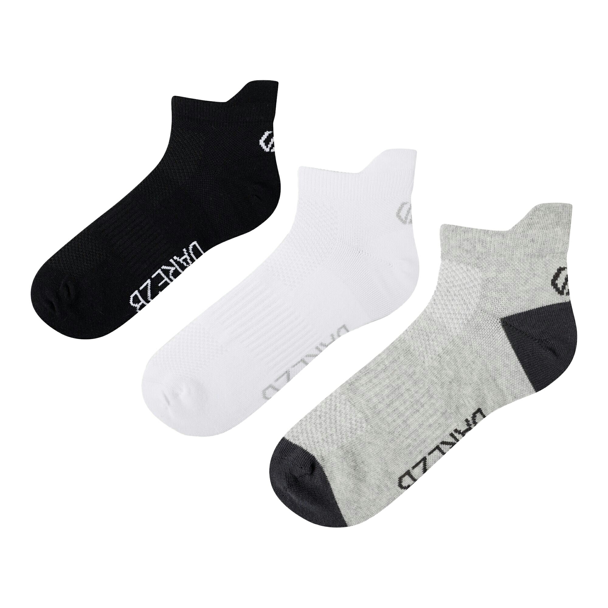 Rakuten - (デア・トゥー・ビー) Dare 2B ユニセックス Movement 靴下 スニーカーソックス ソックス セット (3足組) 【海外通販】