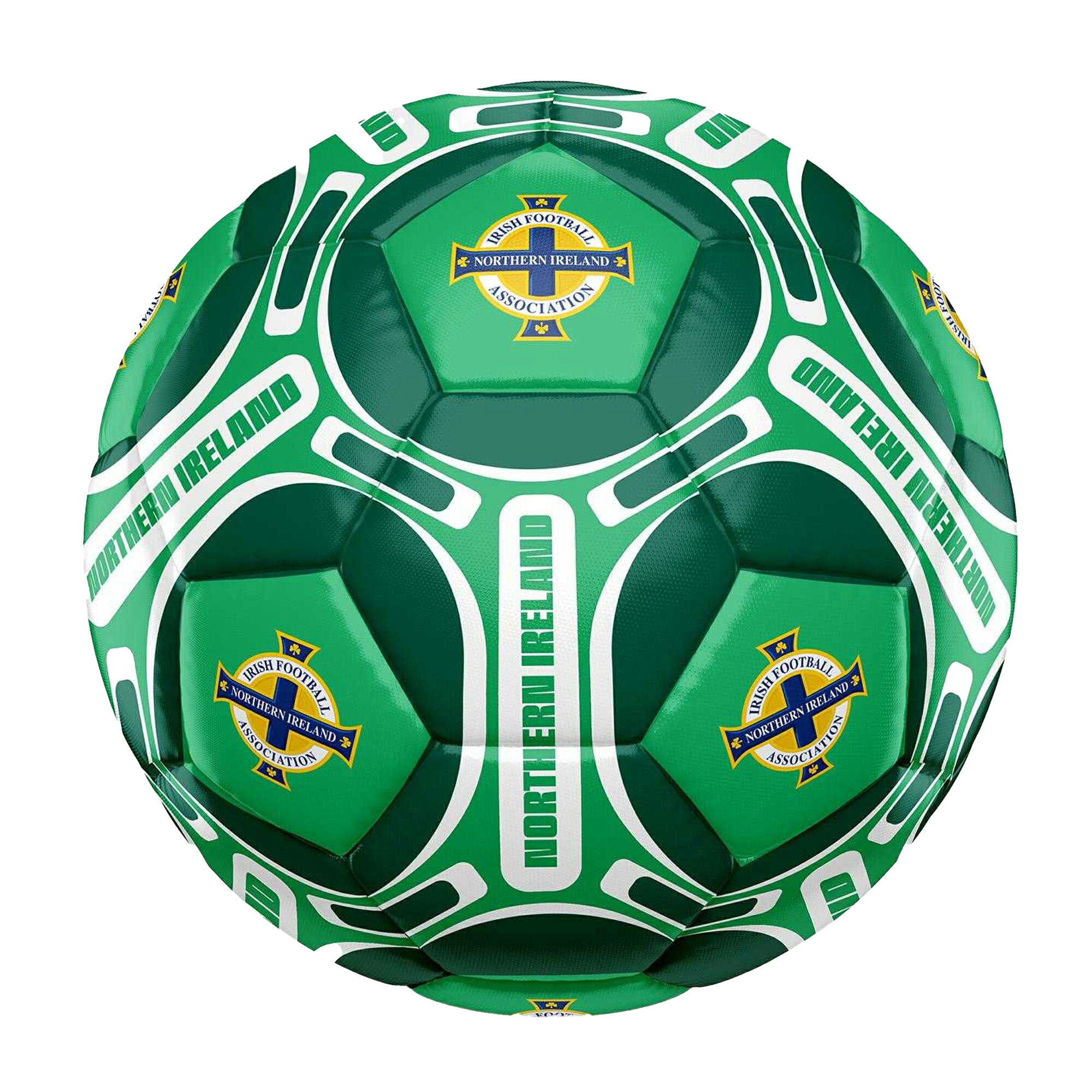 #1 Ball - (北アイルランド・フットボール・アソシエーション) Northern Ireland FA オフィシャル商品 クレスト ボール スポーツ用品 【海外通販】