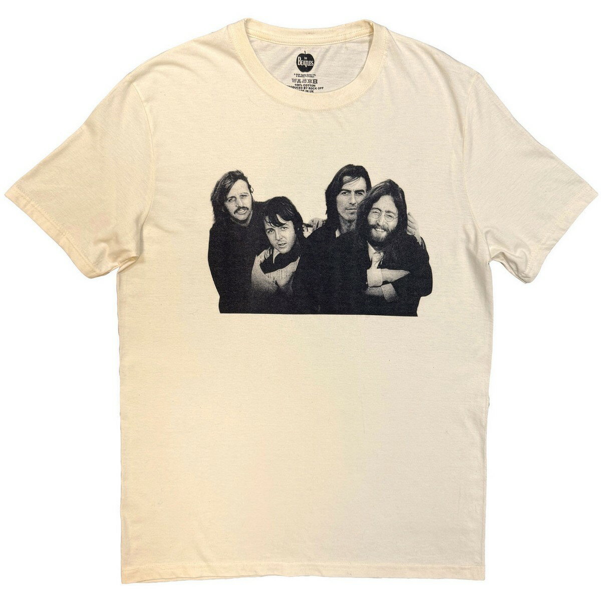 (ビートルズ) The Beatles オフィシャル商品 ユニセックス Anthology Tシャツ グループフォト バックプリント 半袖 トップス 【海外通販】