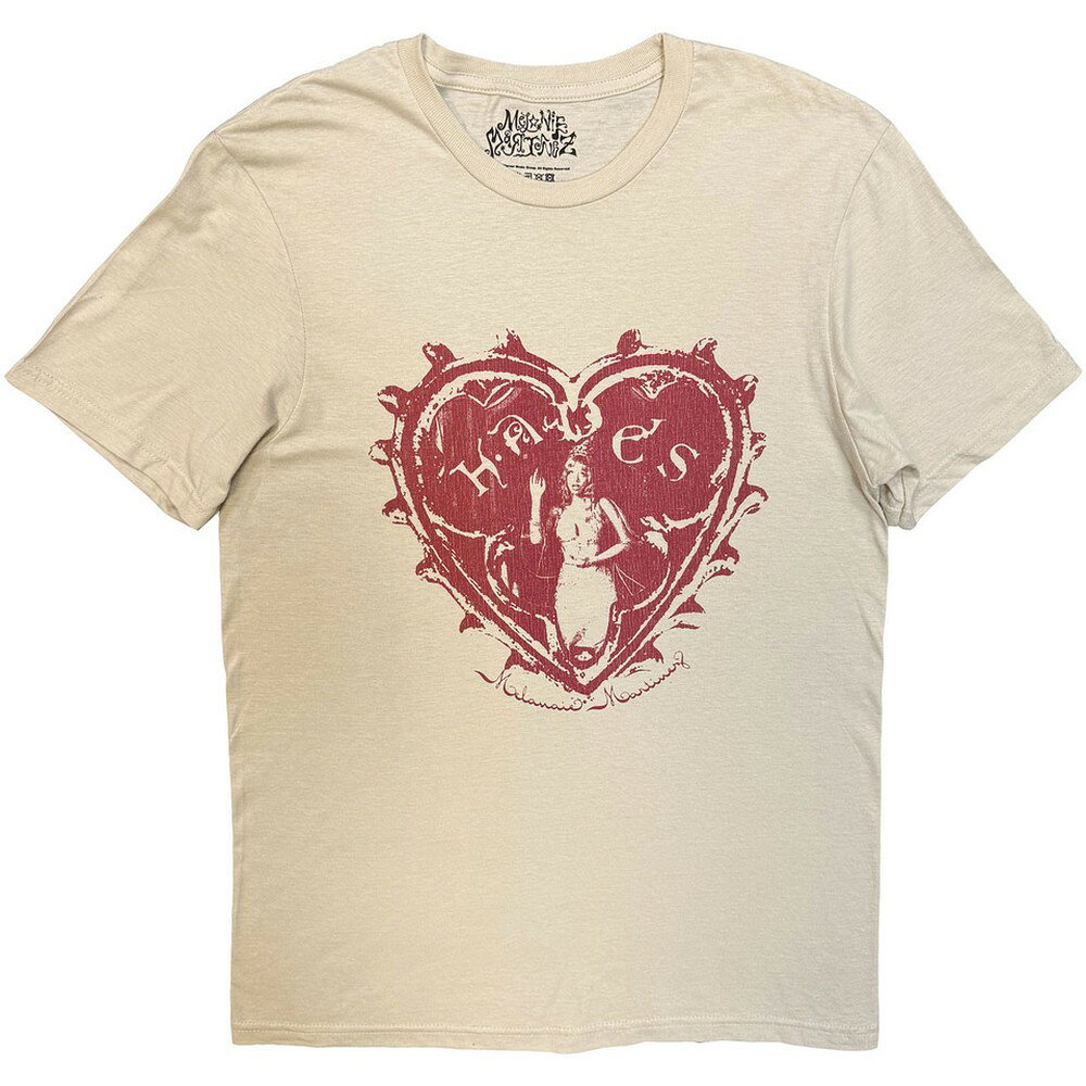(メラニー マルティネス) Melanie Martinez オフィシャル商品 ユニセックス Hades Heart Tシャツ 半袖 トップス 【海外通販】