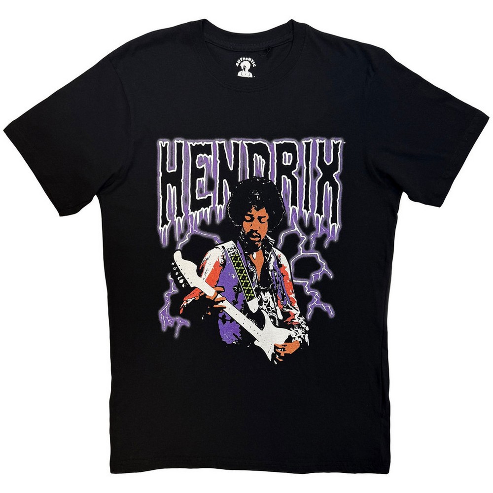 乐天商城 - (ジミ・ヘンドリックス) Jimi Hendrix オフィシャル商品 ユニセックス Lightning Tシャツ 半袖 トップス 【海外通販】