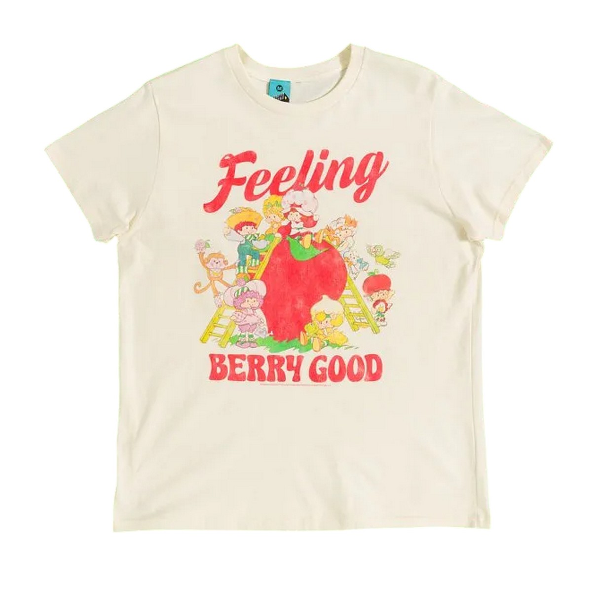 (ストロベリー・ショートケーキ) Strawberry Shortcake オフィシャル商品 レディース 半袖 Tシャツ トップス 