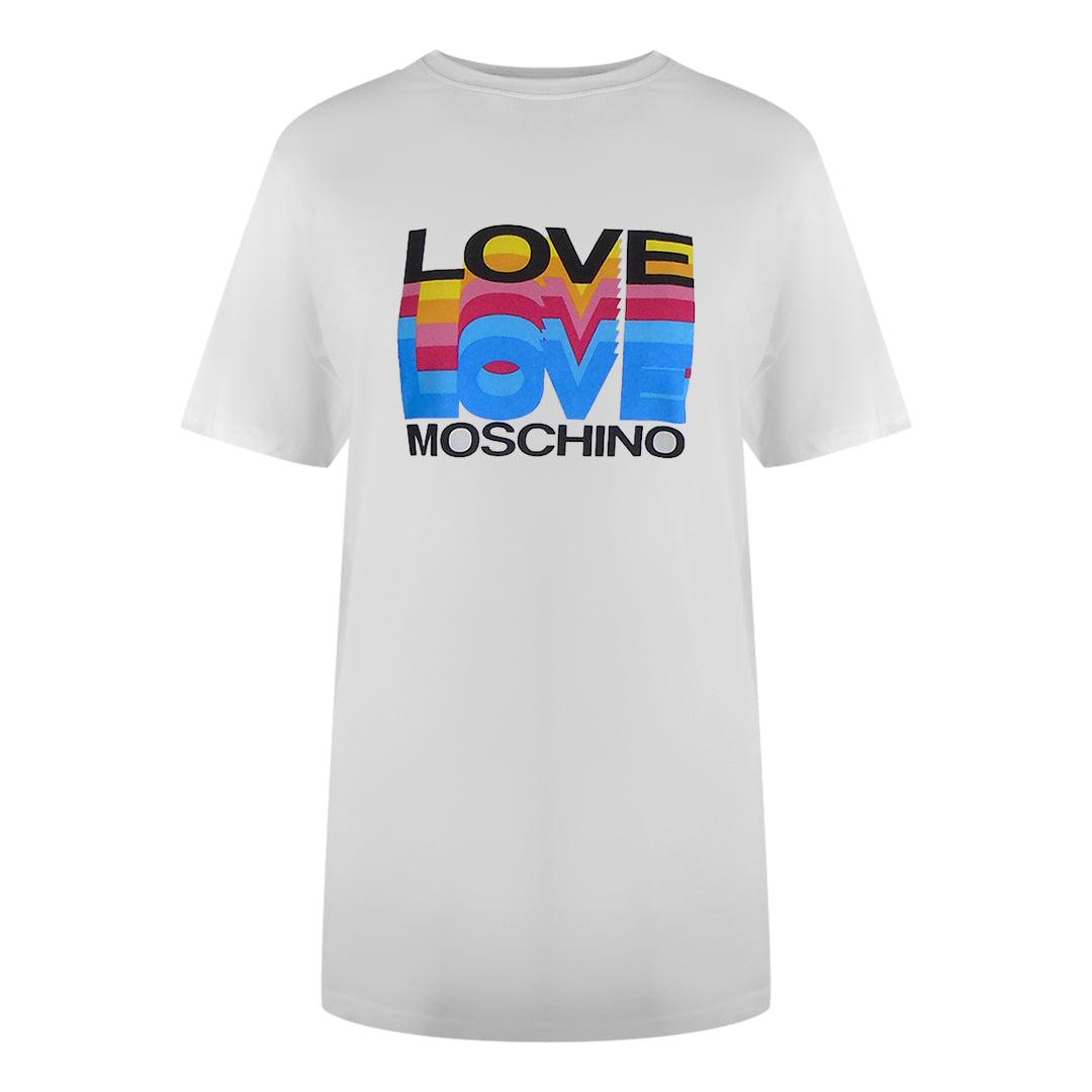 (ラブモスキーノ) Love Moschino レディース ロゴ 半袖 Tシャツ トップス 【海外通販】
