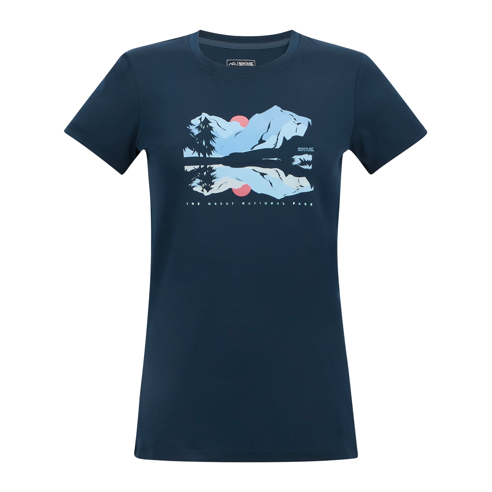 Rakuten - (レガッタ) Regatta レディース プリント Mountain Scene 半袖 Tシャツ トップス 【海外通販】