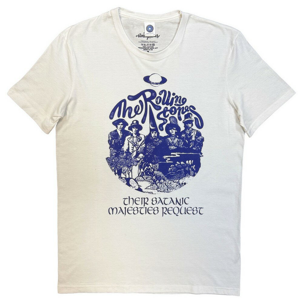 (ローリング・ストーンズ) The Rolling Stones オフィシャル商品 ユニセックス The Satanic Majesties Request Tシャツ 半袖 トップス 