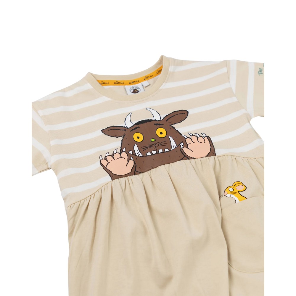 Rakuten - (もりでいちばんつよいのは) The Gruffalo オフィシャル商品 キッズ・子供用 グラッファロ 半袖 ワンピース 女の子 【海外通販】