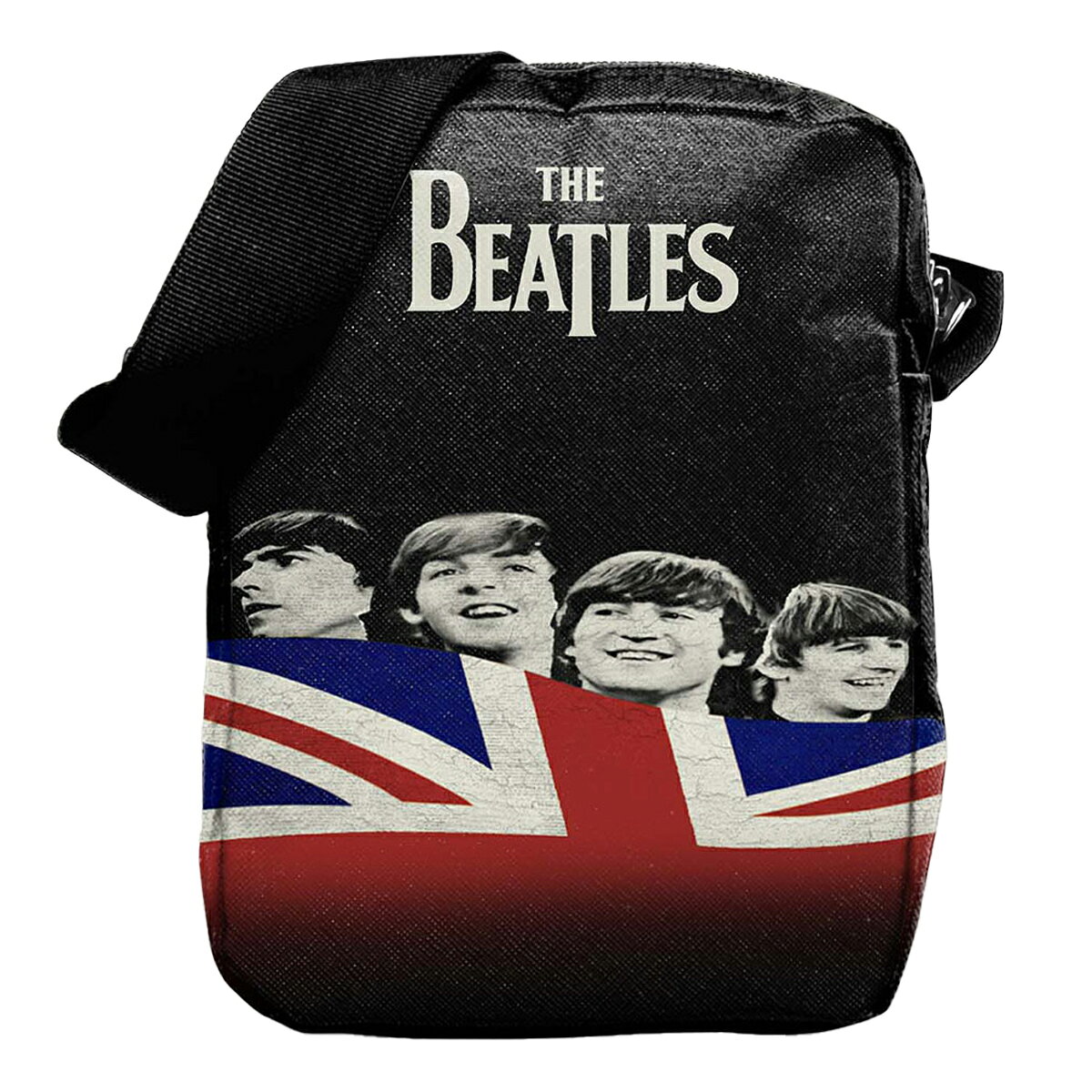 (ビートルズ) The Beatles オフィシャル商品 Let It Be Flag クロスボディーバッグ ショルダーバッグ かばん 【海外通販】