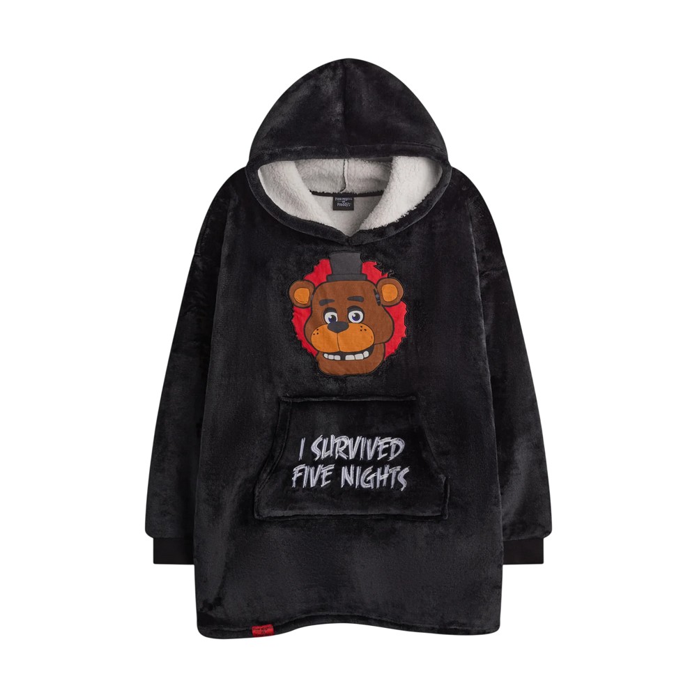 (ファイブナイツアットフレディーズ) Five Nights At Freddys オフィシャル商品 キッズ・子供用 フードつき 着る毛布 フリースブランケット ポンチョ 【海外通販】 [3]