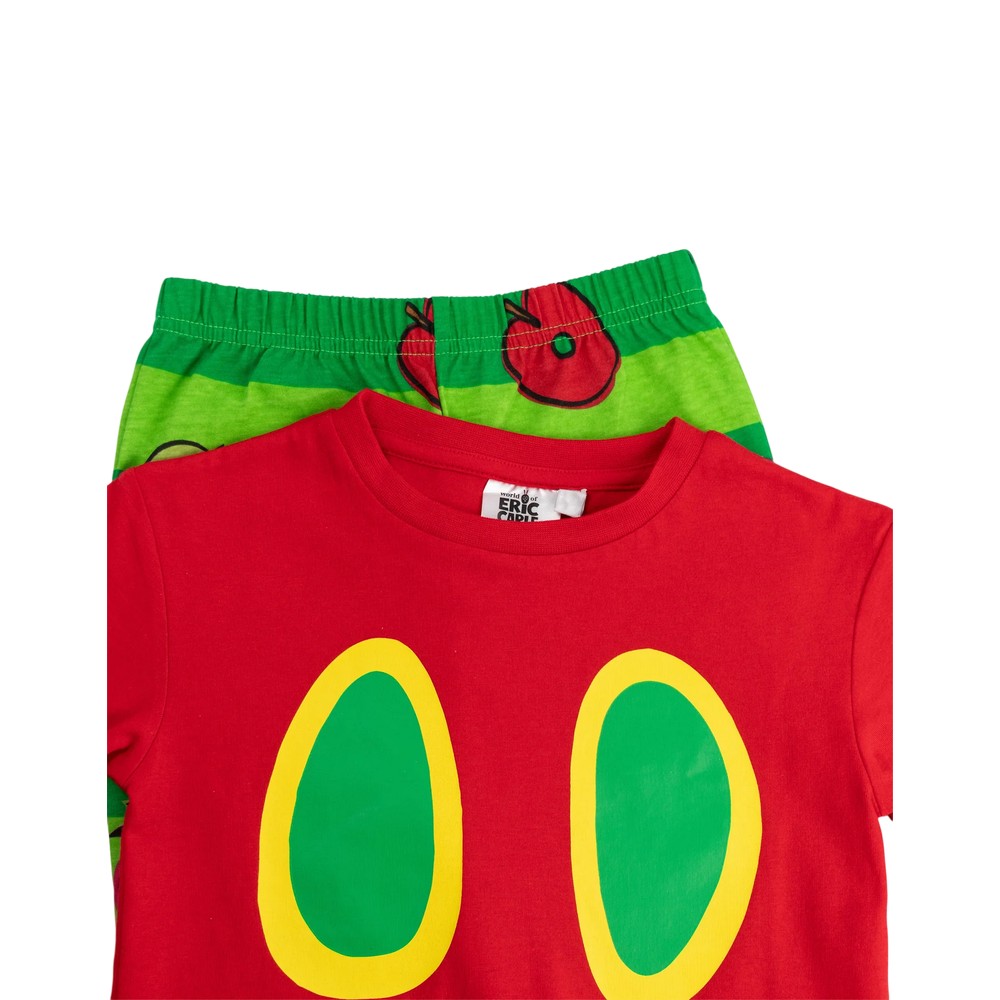 乐天商城 - (はらぺこあおむし) The Very Hungry Caterpillar オフィシャル商品 キッズ・子供用 パジャマ 上下セット ルームウェア 【海外通販】