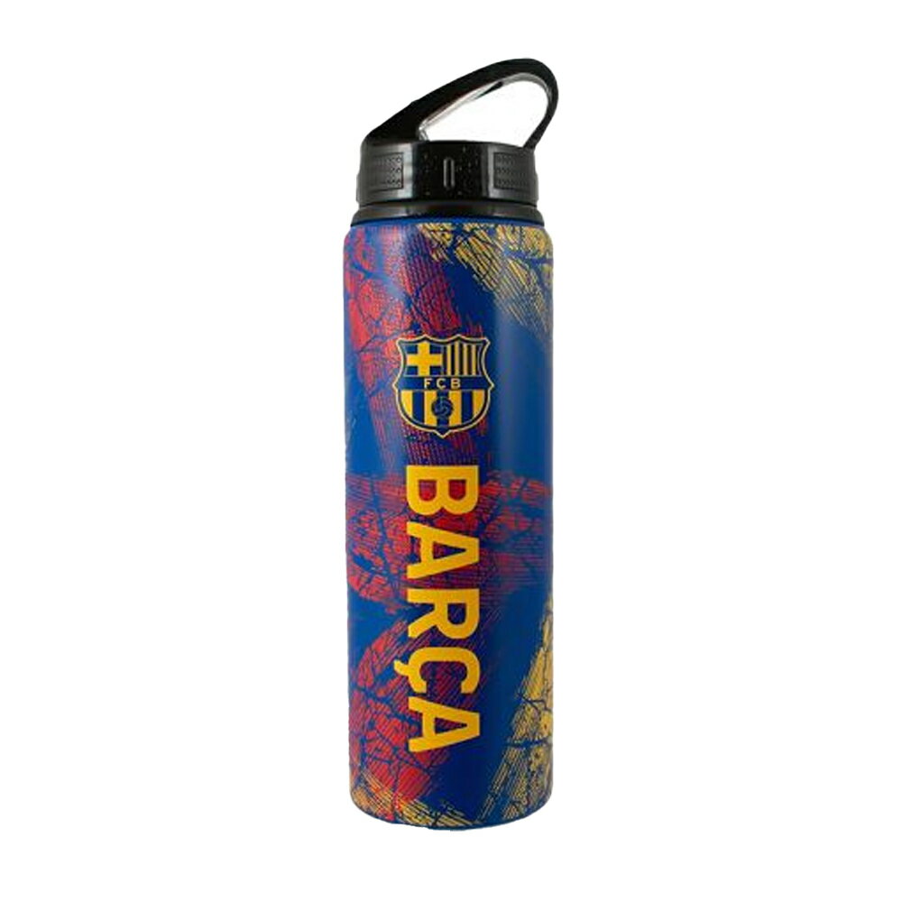 FCバルセロナ フットボールクラブ FC Barcelona オフィシャル商品 Barca アルミ ドリンクボトル ウォーターボトル 水筒 750ml 【海外通販】